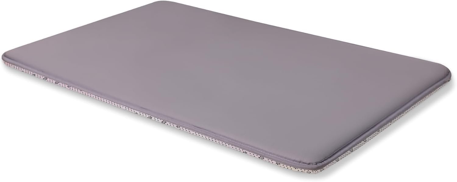 Large Dog Crate Pad Bed, Waterproof Outdoor Pet Bed for Large Dogs, Pet Bed with High Resilience Foam,Wipe Clean & Easy Rinse, Anti Slip 41 inch Graphite Grey