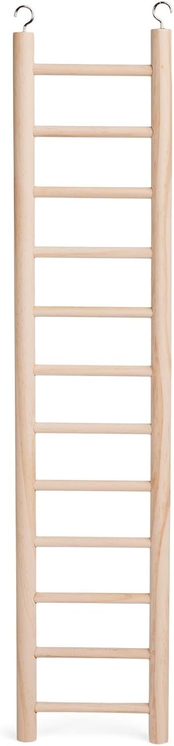 You & Me by Petco Bird 12-Step Wood Bird Ladder 23.5″ L