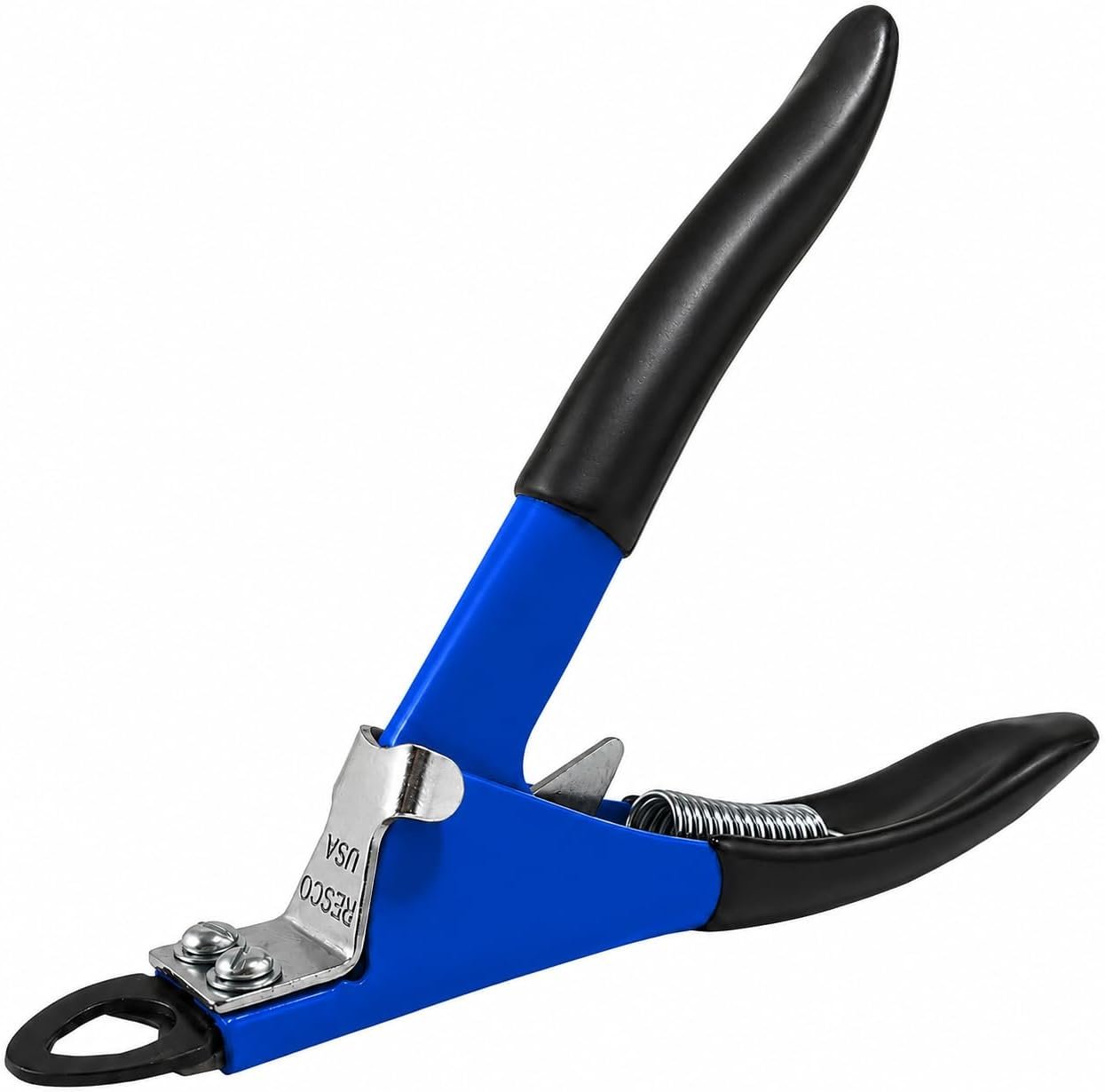 Resco Deluxe Dog Nail Clippers, Original Pet Nail Trimmer, Made in USA, Small/Medium, Blue, Regular