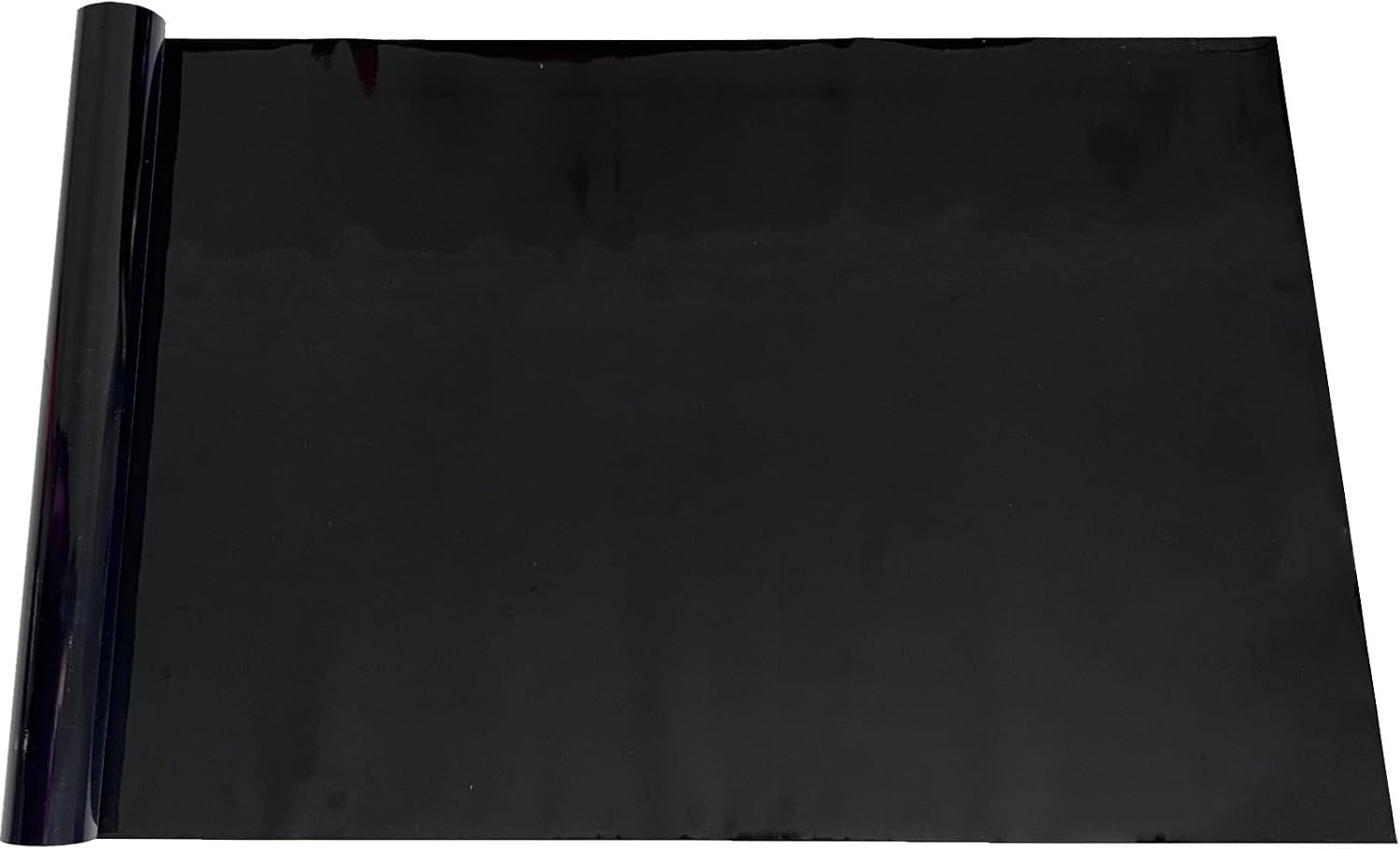 XCNO Black Aquarium Background Fish Tank Film, Static Cling, 23.6 x 11.8 in