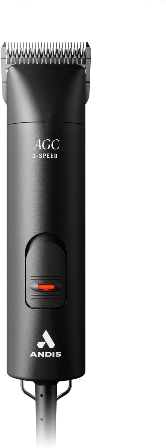 Andis 24675 UltraEdge 2-Speed Detachable Blade Clipper, 120V, Black