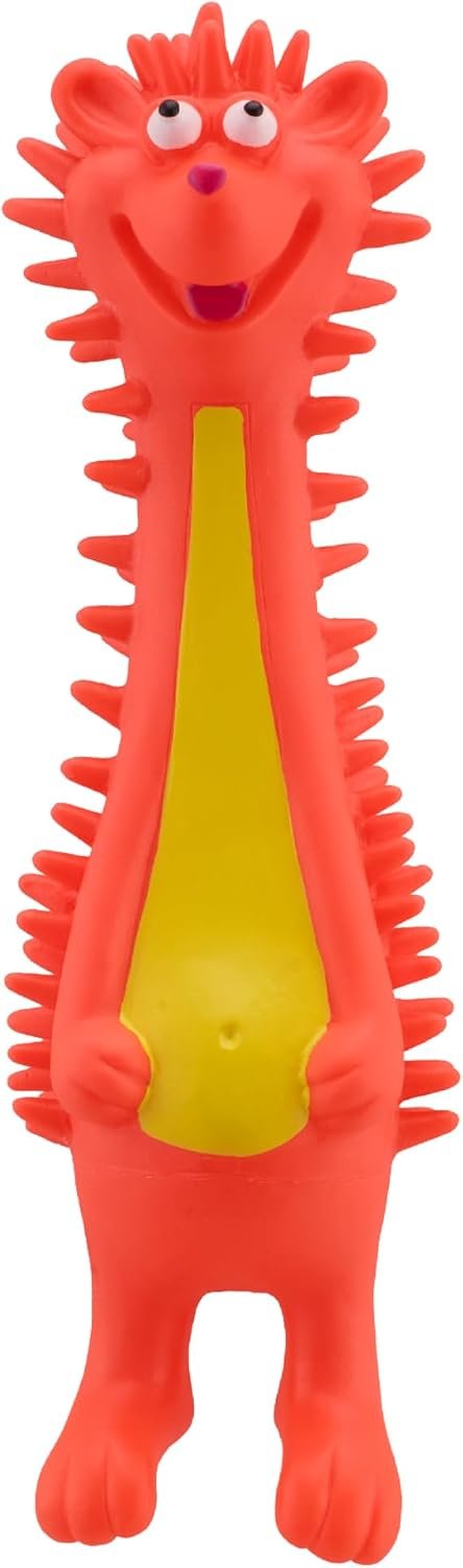 Outward Hound Latex-Free Big Squeak Hedgehog Dog Toy
