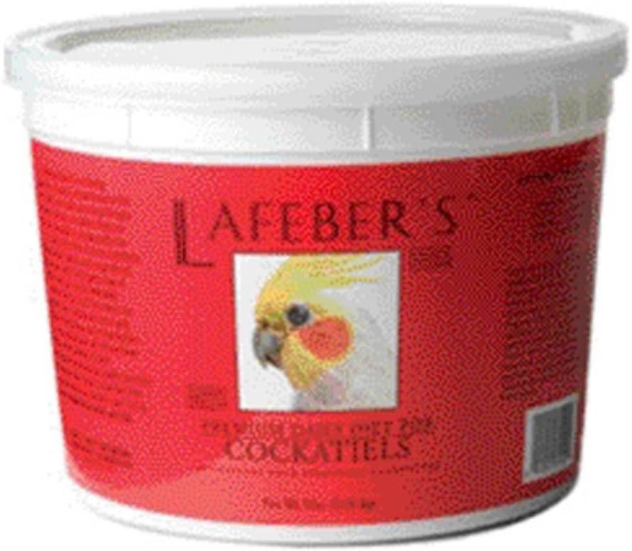 LAFEBER’S Cockatiel Pellets (5 lb, Premium Daily Pellets) | A nutritionally complete cockatiel food formulated by top avian veterinarians and avian nutritionists