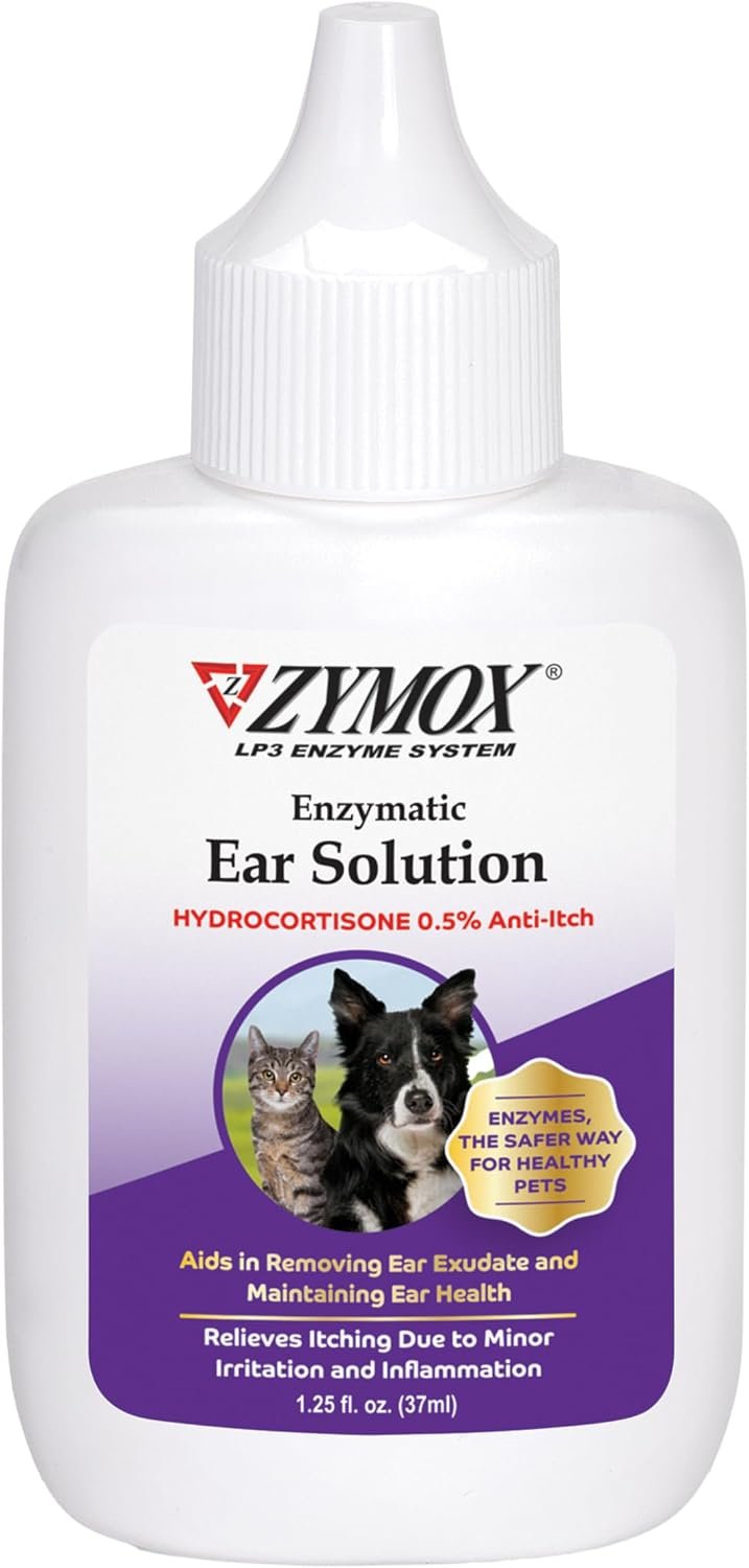 ZYMOX Enzymatic Ear Solution with 0.5-Percent Hydrocortisone