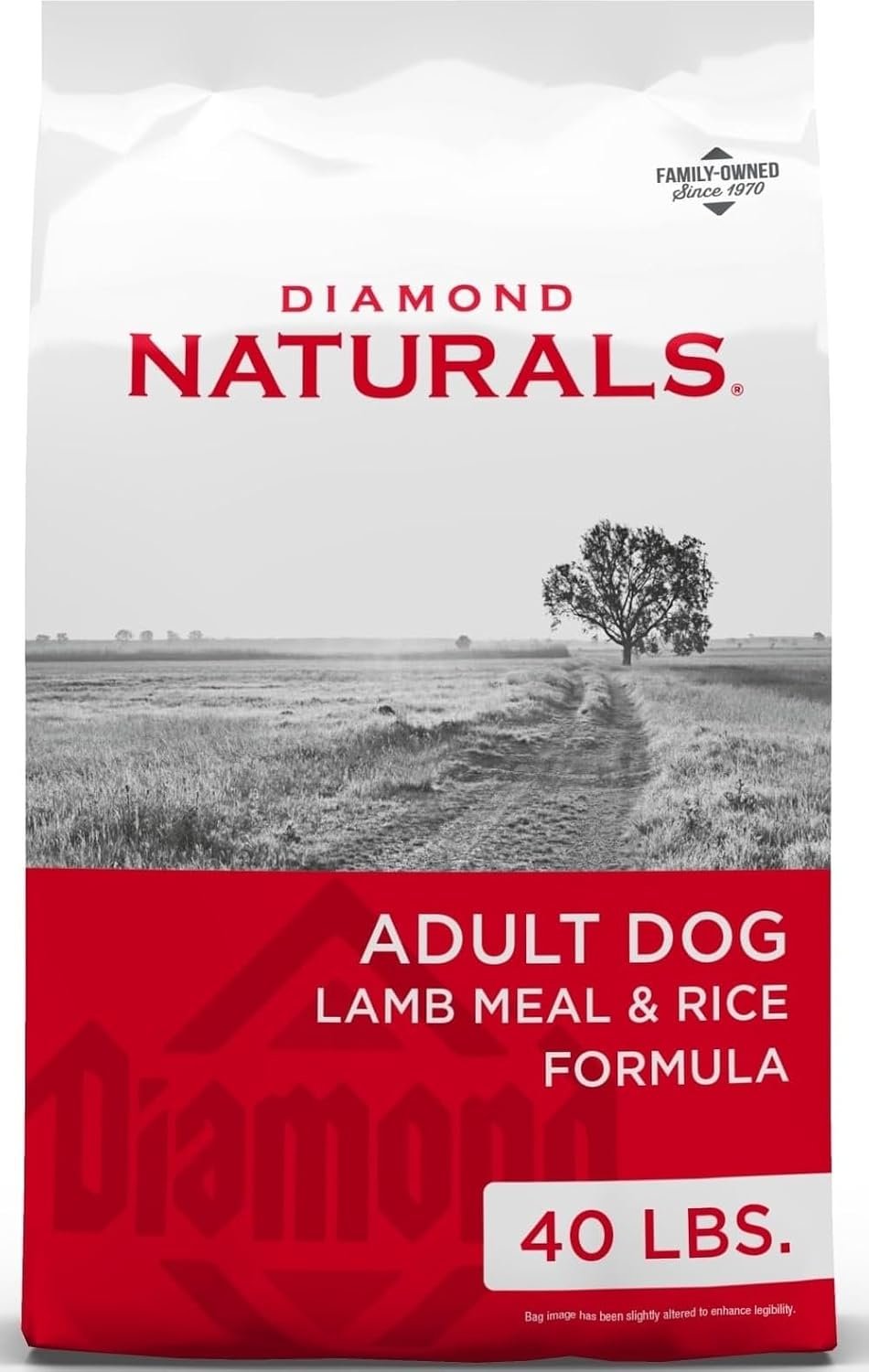 Diamond Naturals Adult Dry Dog Food, Lamb Meal & Rice, 40lb