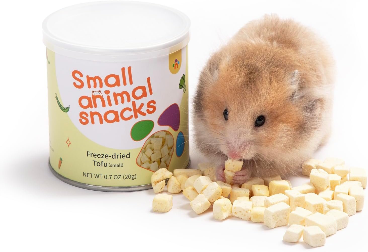 Niteangel Hamster Snack & Treats Toy – Freeze-Dried Tofu No Additive