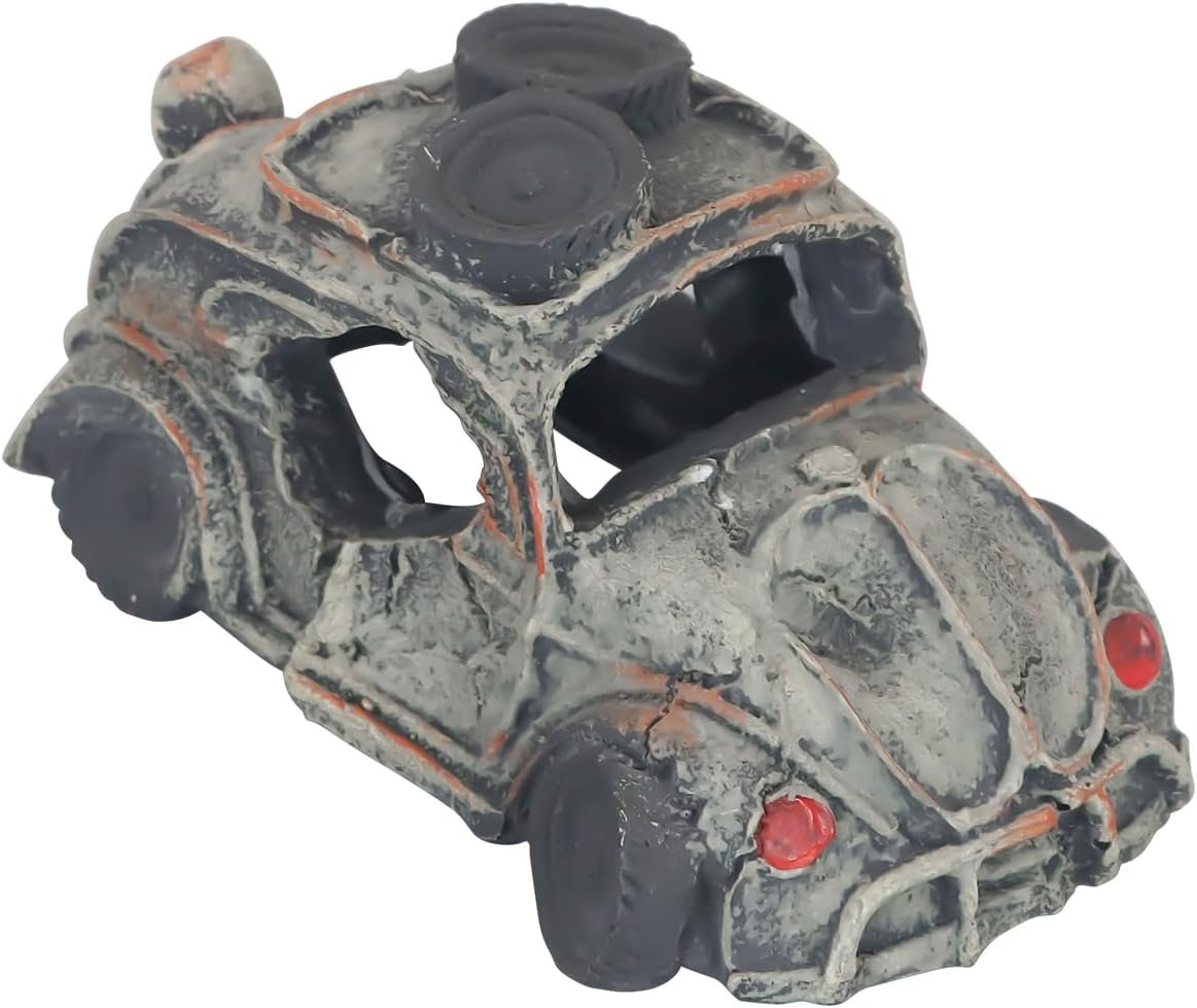 Virekm Resin Rock Cave Hideouts for Fish Tank Aquarium Decor