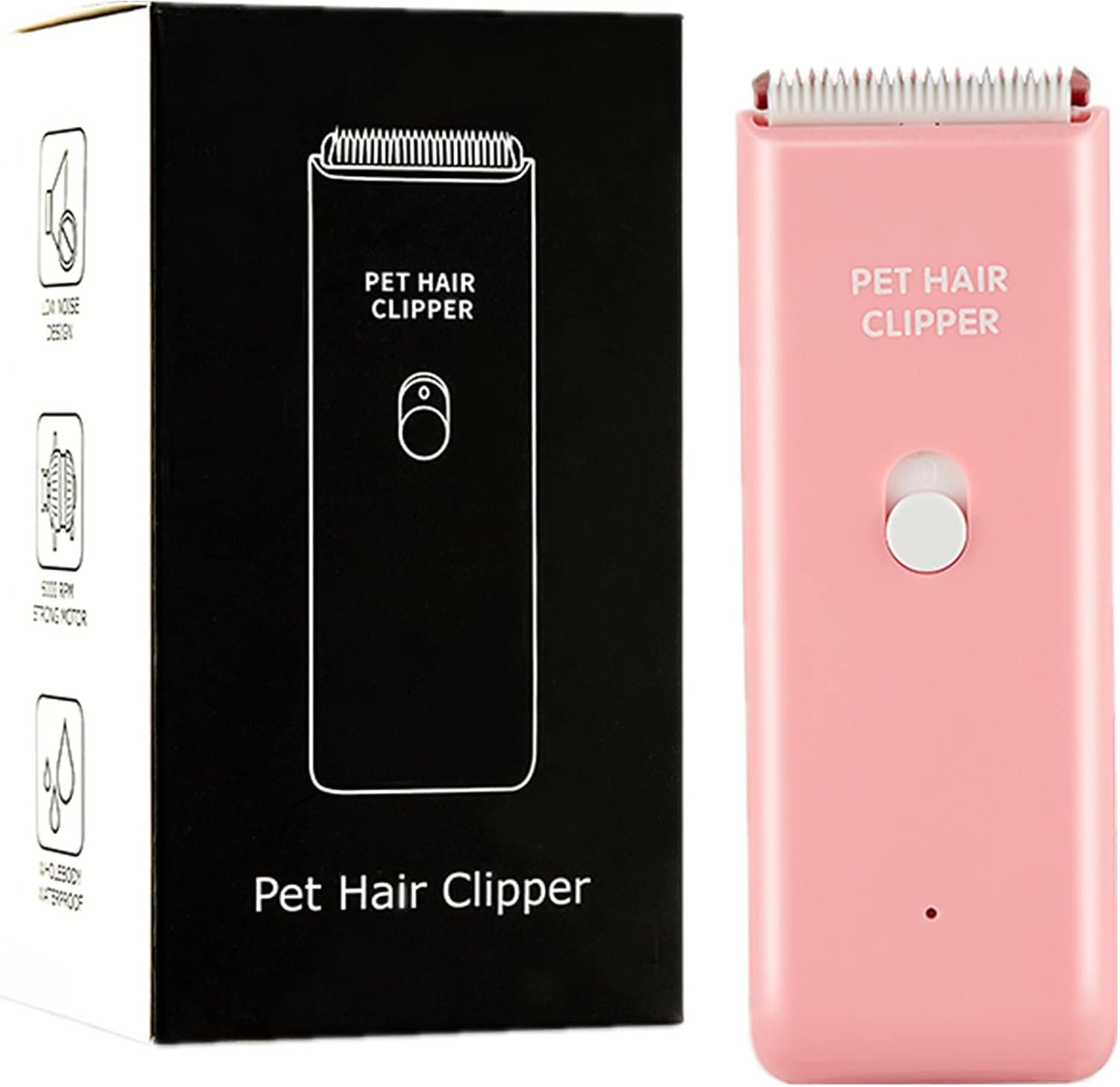 Dog Cat Home Hair Waterproof Clipper Portable Pet Shaver