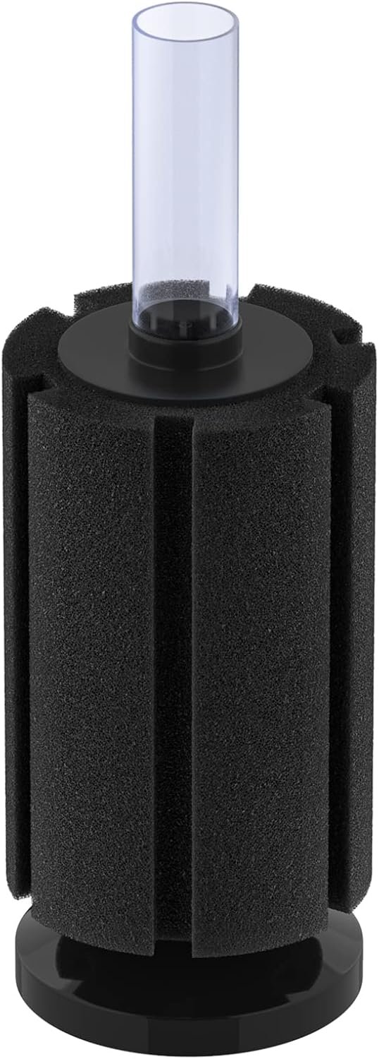 Pawfly Aquarium Bio Sponge Filter Quiet Betta Fry Shrimp and Small Fish Foam Filter for Fish Tanks up to 20 Gallons