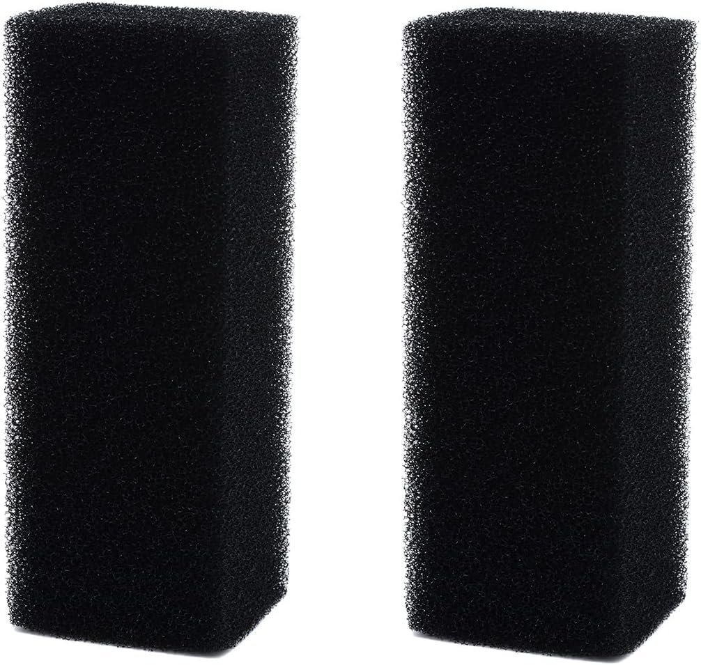 Aquarium Bio Sponge Filter Media, Replacement Foam Insert, AC110, 2pcs | Fit For 110 / Filters, 30 PPI