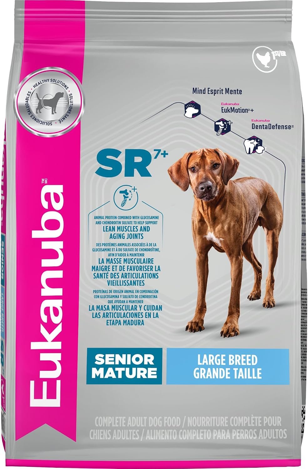 Eukanuba Senior Large Breed Dry Dog Food, 33 lb Bag