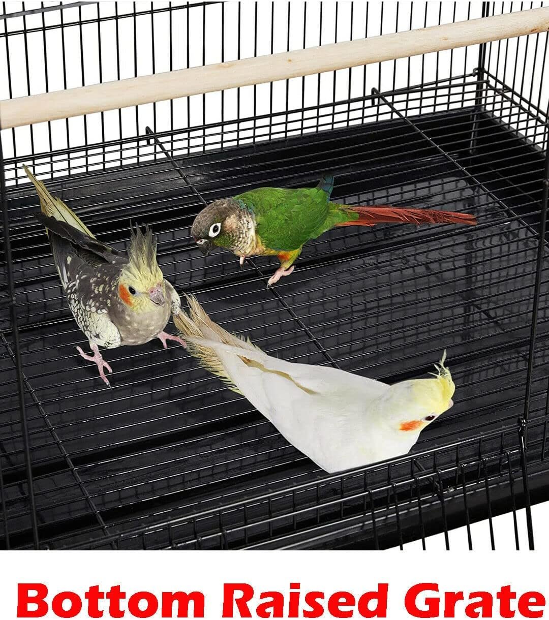 Divider Breeding Cage Aviary Bird Finch Parakeet Finch Flight Cage 24″ x 16″ x 16″