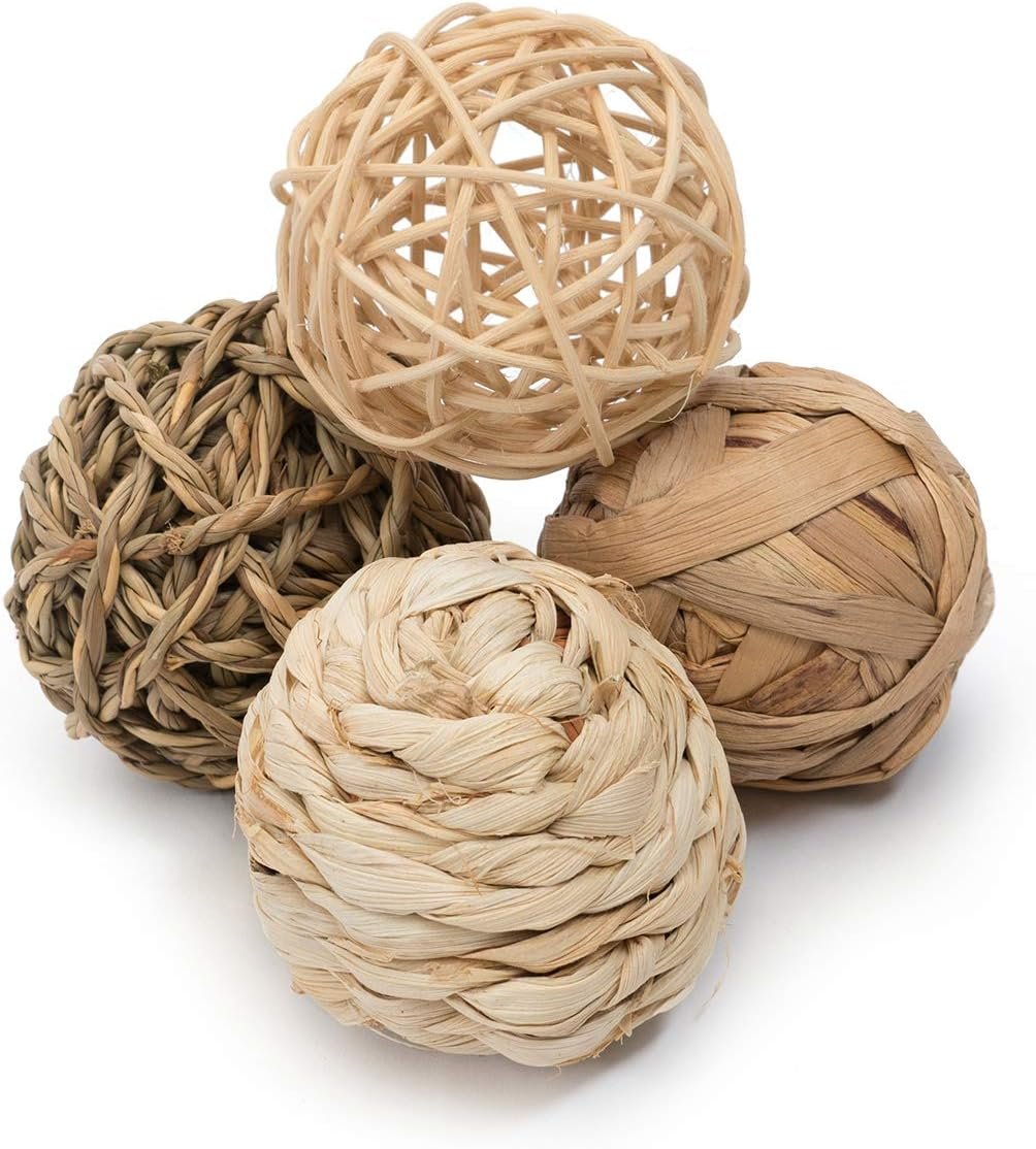 Niteangel Natural Chew Activity Toys: Meets Small Pet Chewing Needs & Mood