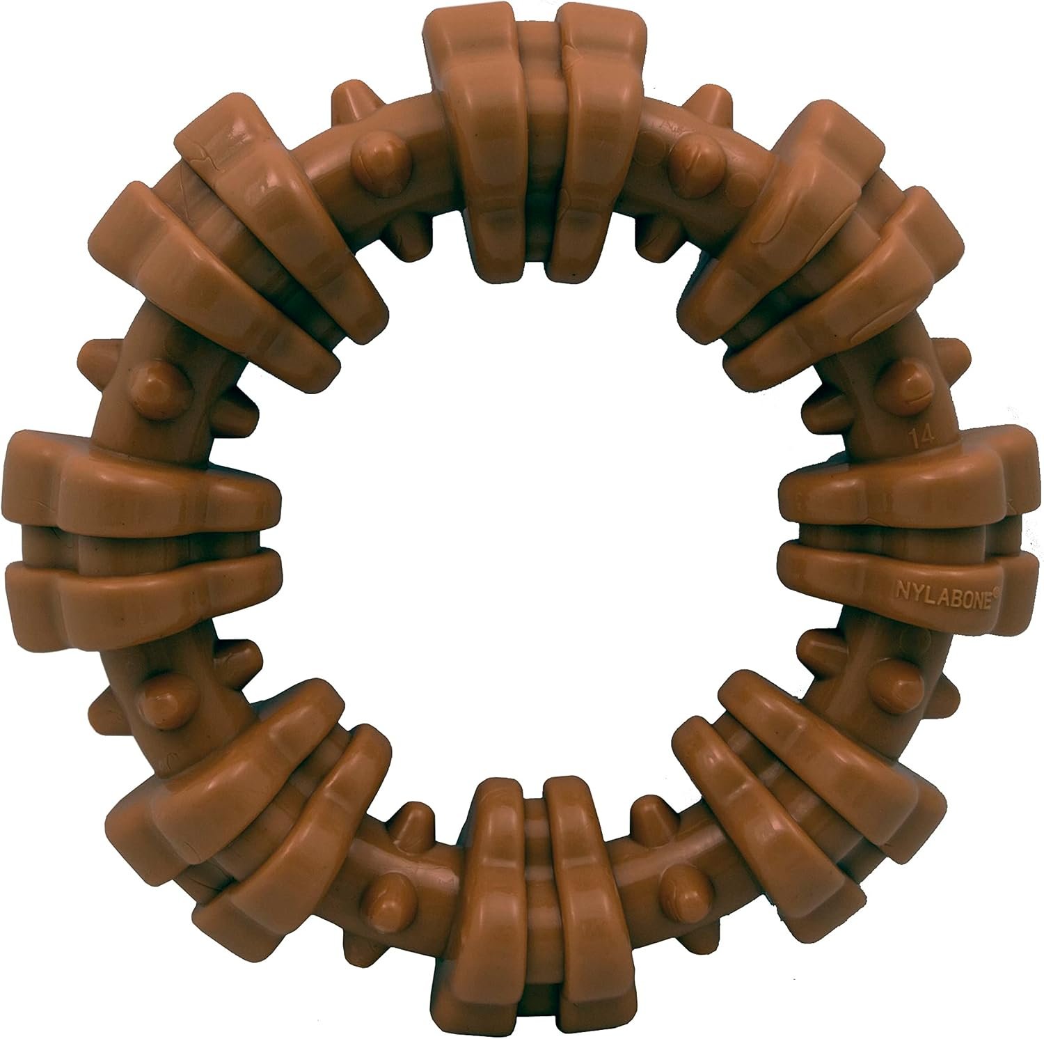 Nylabone Textured Ring Power Chew Toy for X-Large Dogs 50+ lbs