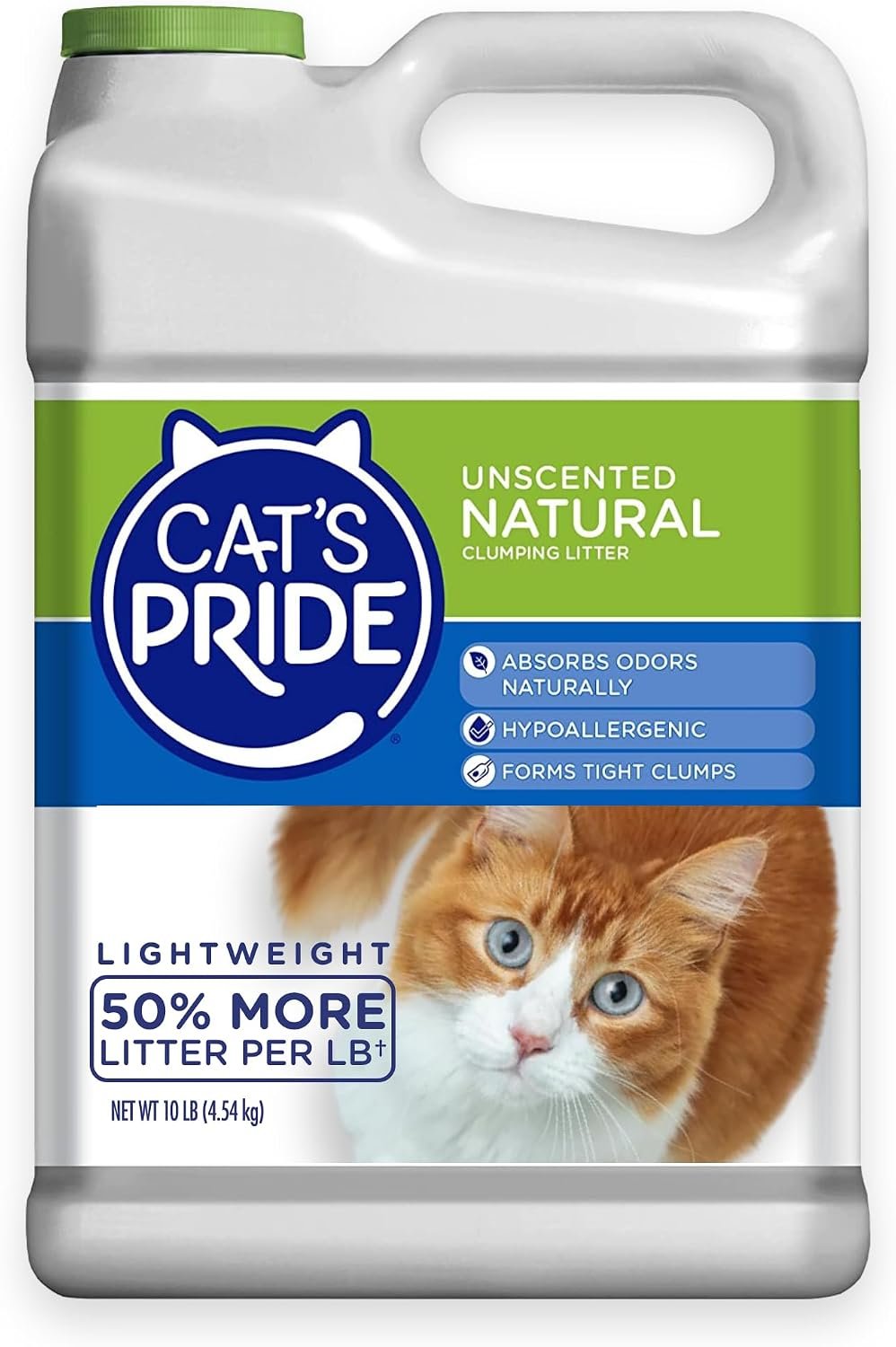 Cat’s Pride Natural Lightweight Hypoallergenic Clumping Litter 10lb
