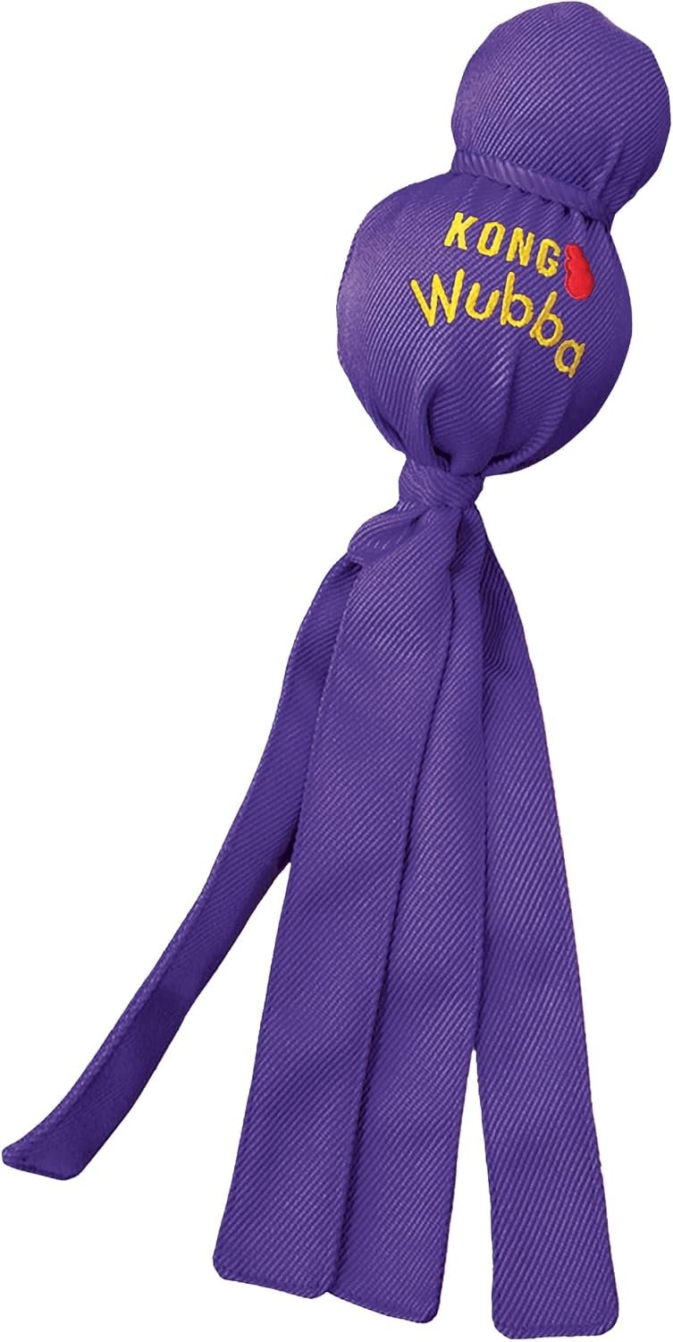 KONG Wubba Tug of War and Fetch Dog Toy, for XL Dogs | Indoor & Outdoor Toy for Puppy & Dog Playtime, Great for Tug of War & Fetch, Color Randomly Provided