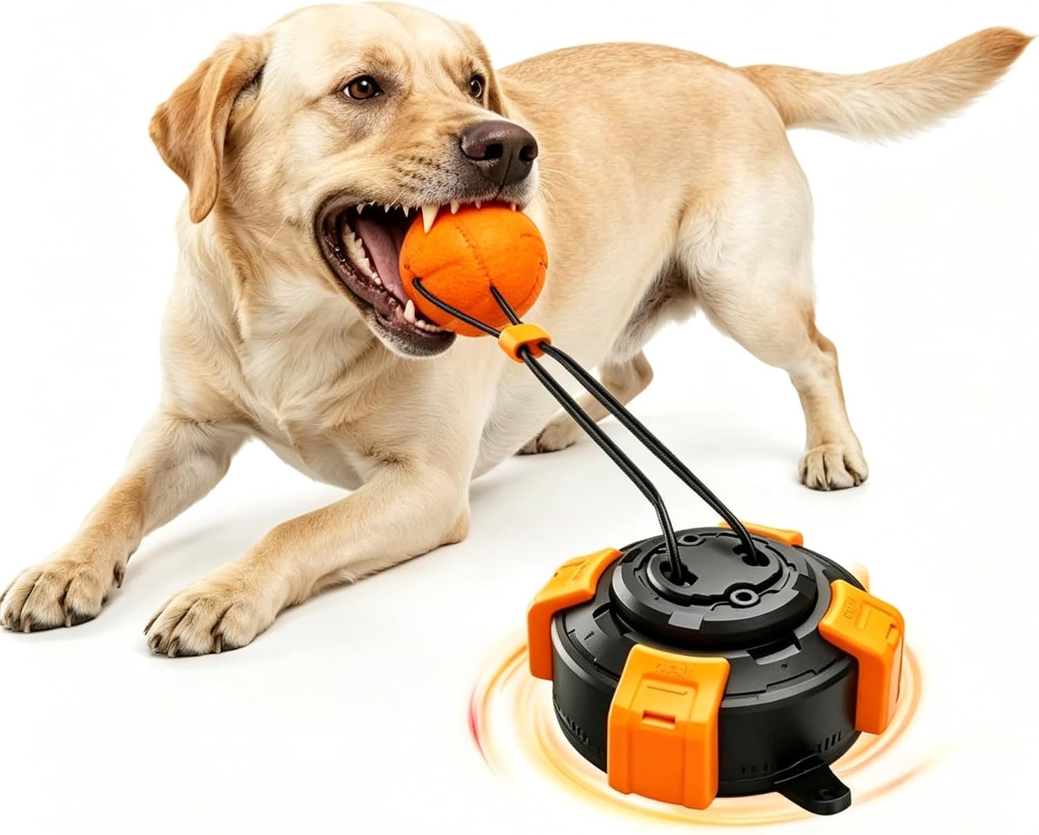 Interactive Tug-of-War Dog Toy for Medium & Large Aggressive Chewers | Durable Rope Chew Toy for Aggressive Chewers, Stimulates Dog Interest, Relieves Boredom, Grinds Molars & Cleans Teeth