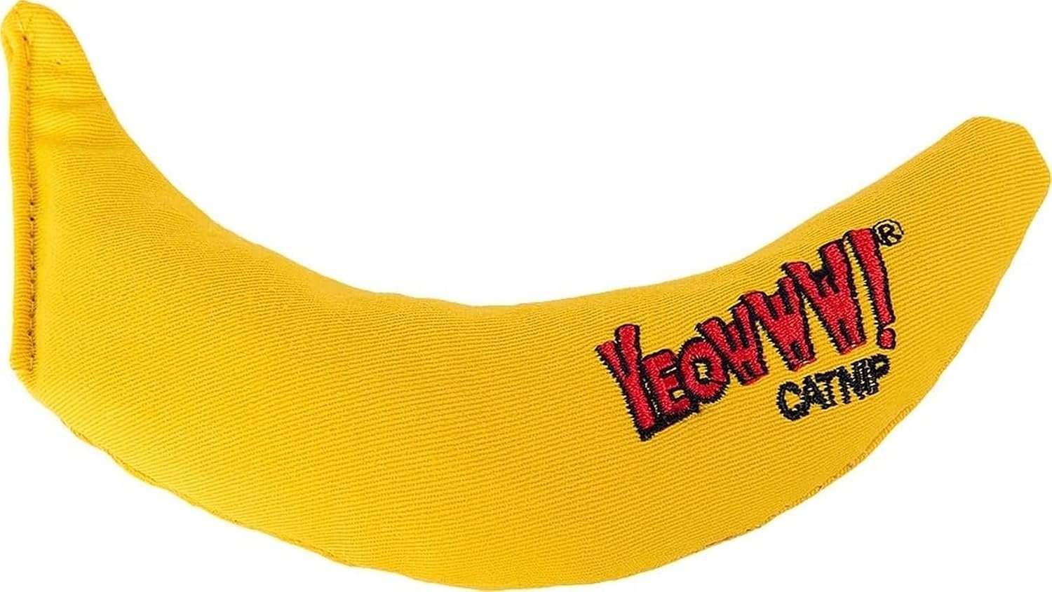 Yeowww! Catnip Chi-CAT-a Banana Toy for Cats – 7 Inches – Durable Cotton Twill – Made in the USA – Stuffed with Organically Grown Catnip