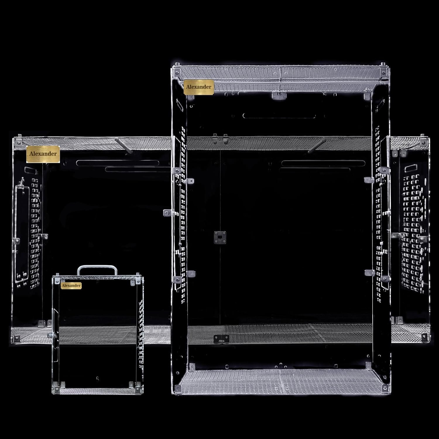 GuineaLoft™ Crystal Clear Custom Acrylic Bird Cage (Model-ET2)
