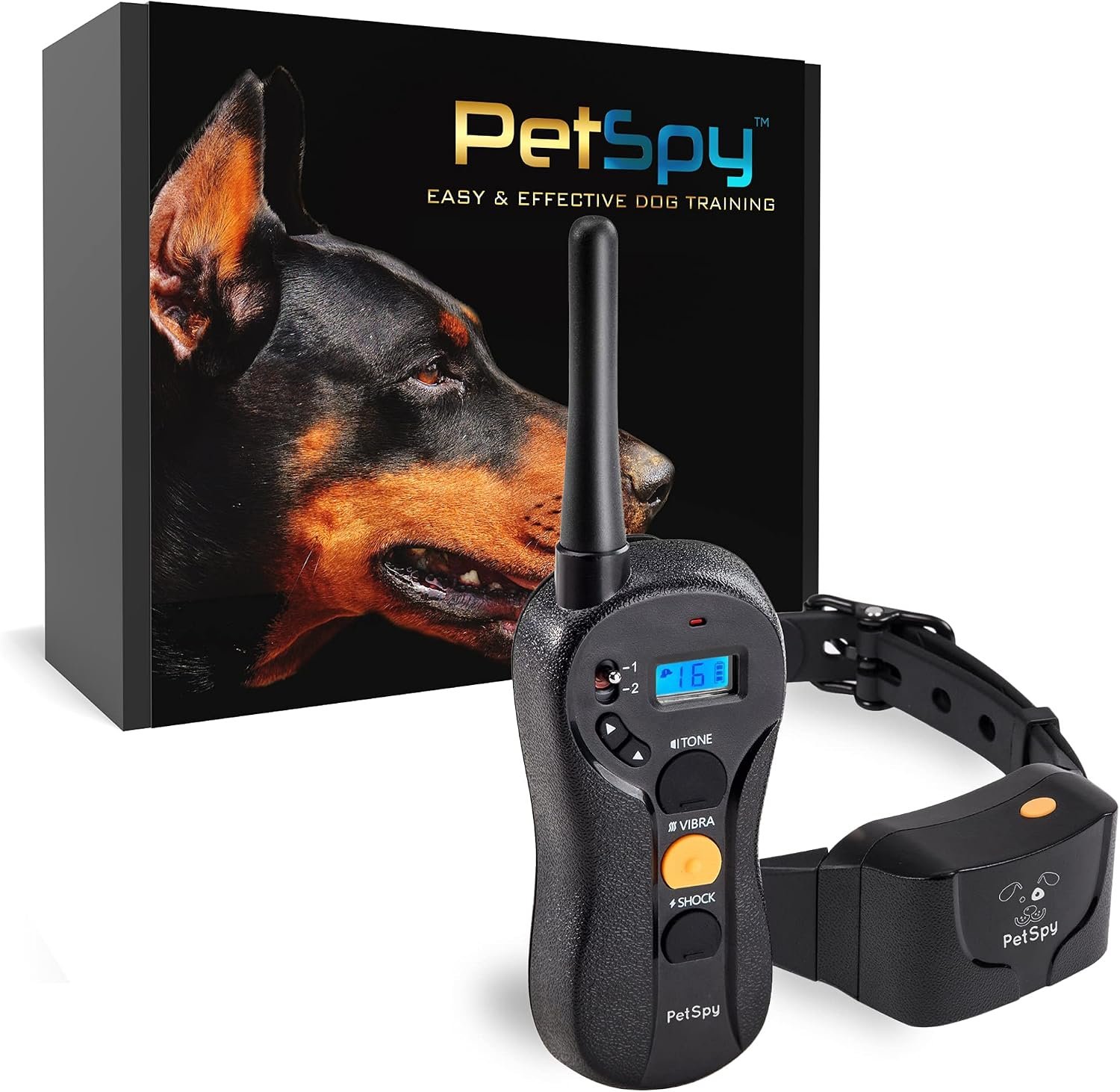 Dog Shock Collar with Remote Control for Dogs 10-140 LBS | Waterproof, Beep, Vibration, & Electric Shock Modes, E Collar for Dog Training, Rechargeable