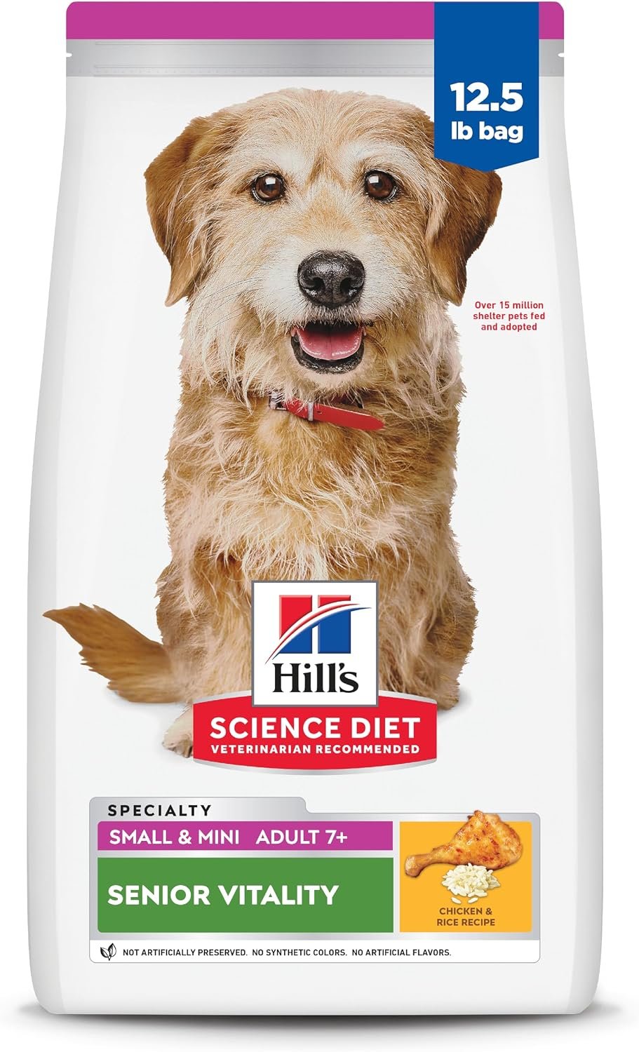 Hill’s Science Diet Adult 7+ Senior Vitality Small & Mini Dry Dog Food