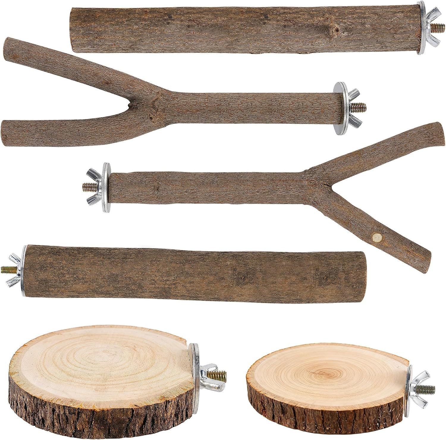 8 PCS Bird Perch Set