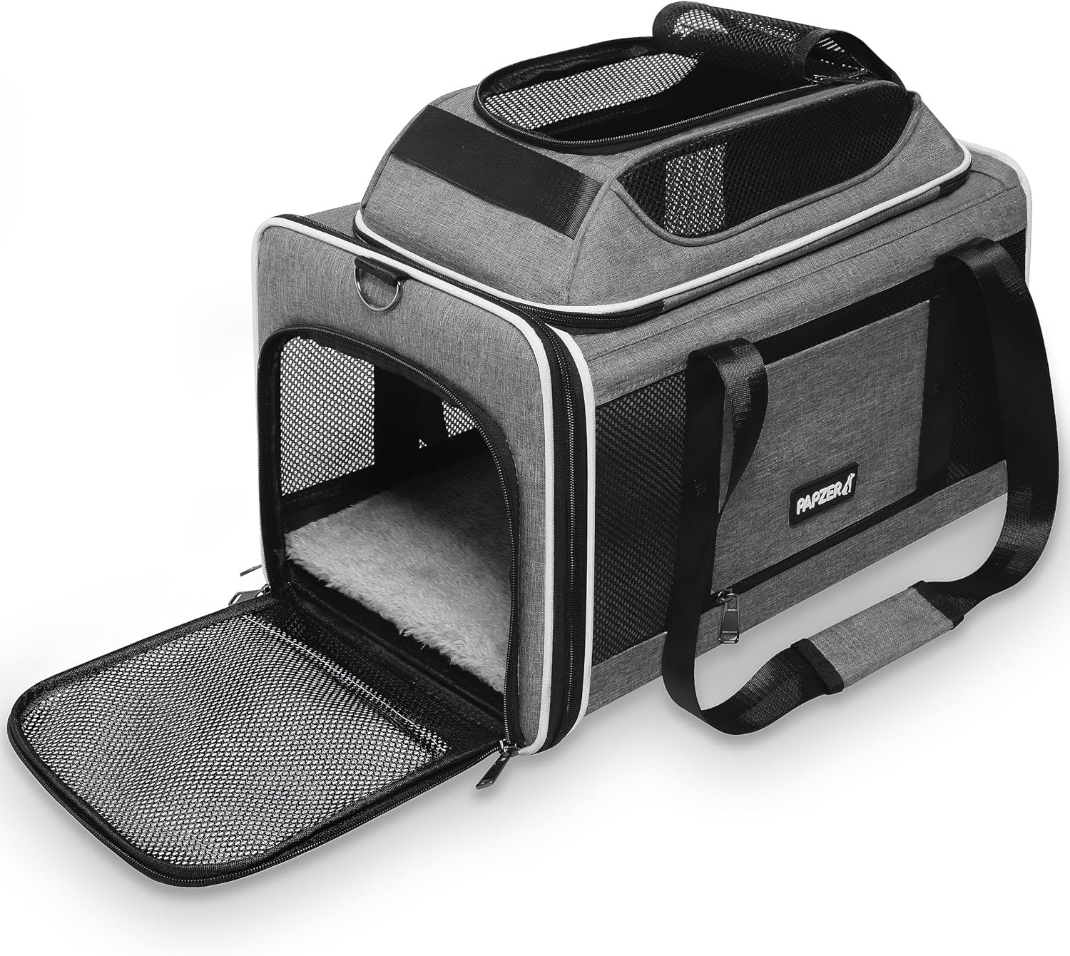 Cat Carrier Top-Expandable 18x11x11, United Delta American Airline Approved